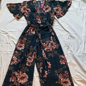 Floral jumpsuit